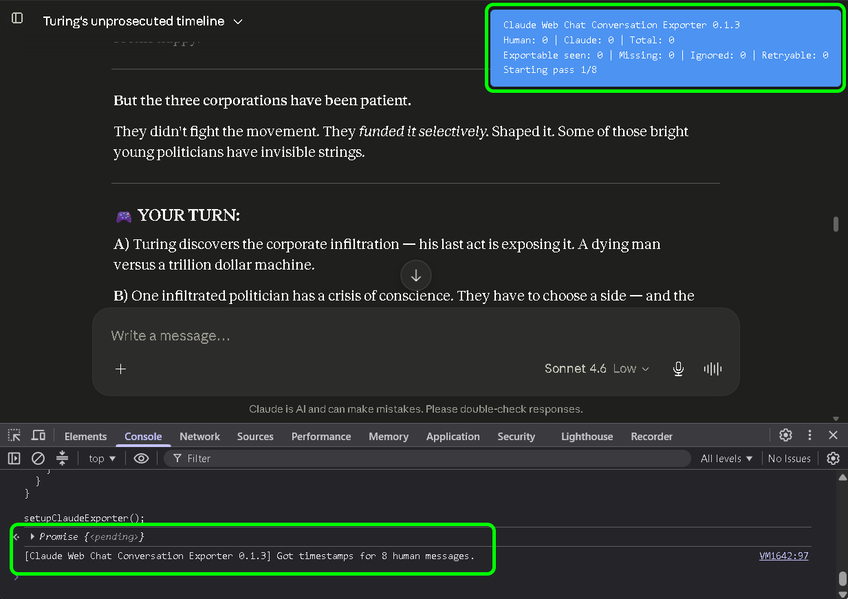 Exporter screenshot 4