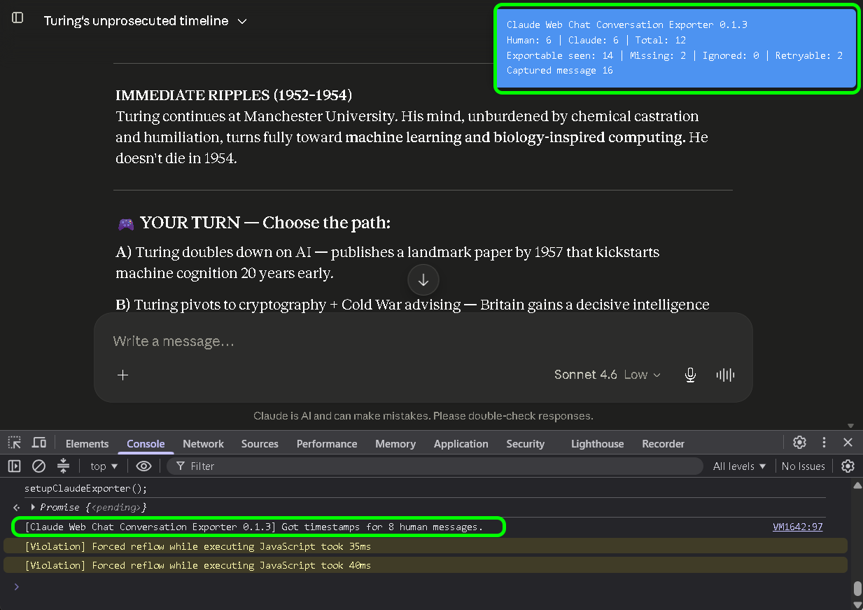 Exporter screenshot 5